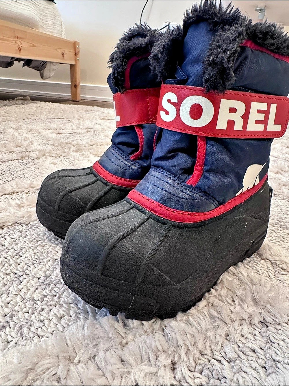 SOREL NC5190-466 Toddler Winter Snow Boots US 10